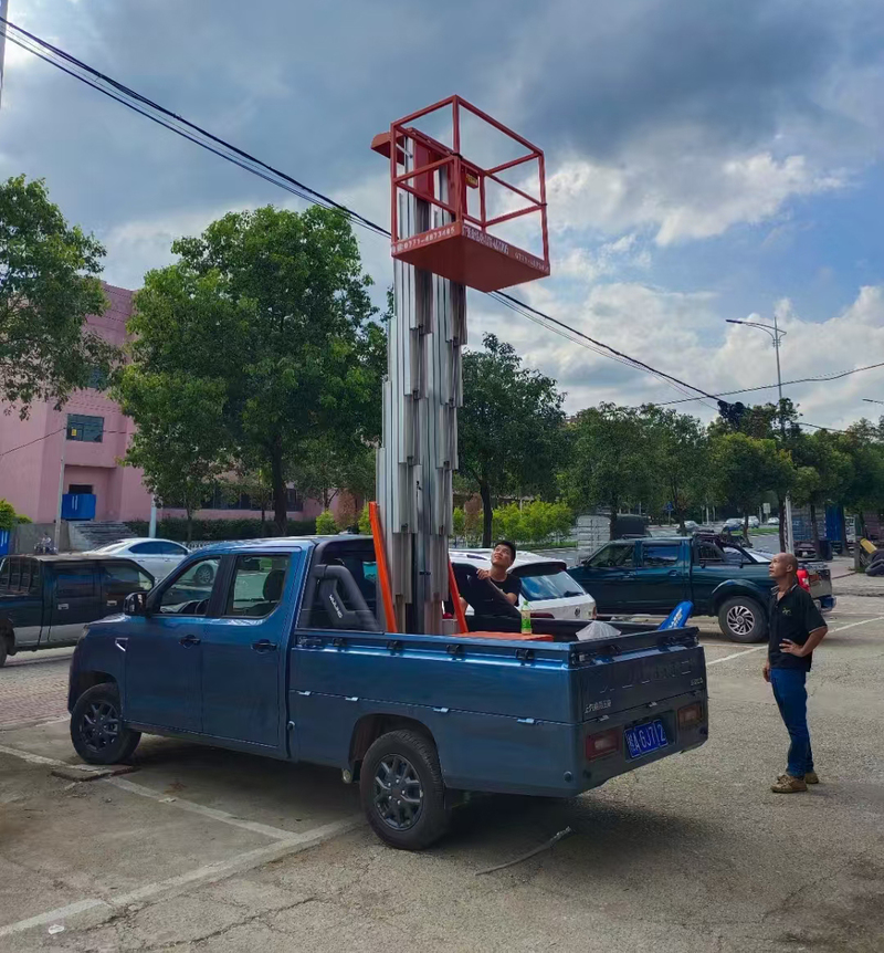 车载铝合金式高空作业车 车载铝合金式高空作业车